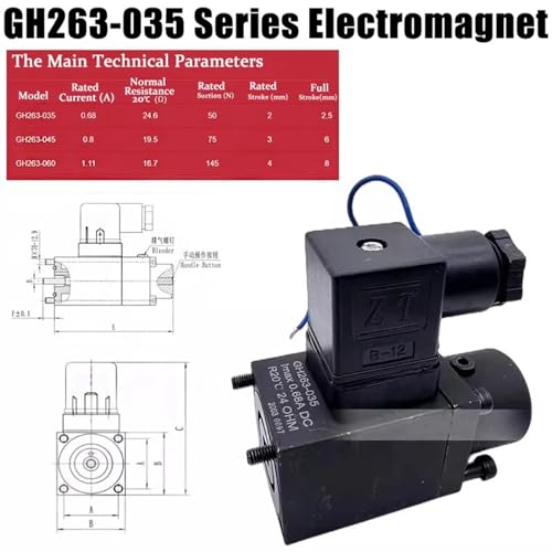 Bobine de rechange 19,5 mm pour vanne hydraulique et solénoïde - 3