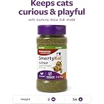 SmartyKat Natural Catnip Canister, 100% Natural Cat Nip for Cats, Premium Dried Catnip for Indoor Cats, Positive Training Aid for Play and Exercise, Resealable Shaker Bottle, 2 Ounces - Image 4