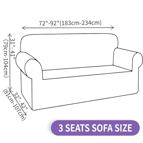 ZNSAYOTX Super Stretch Couch Cover (72
