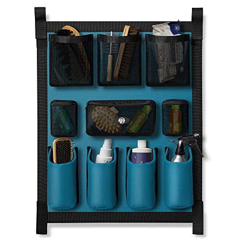 Smithbuilt Trailer Grooming Bag - Teal, Short Hanging Door Caddy For Horses #TOP1