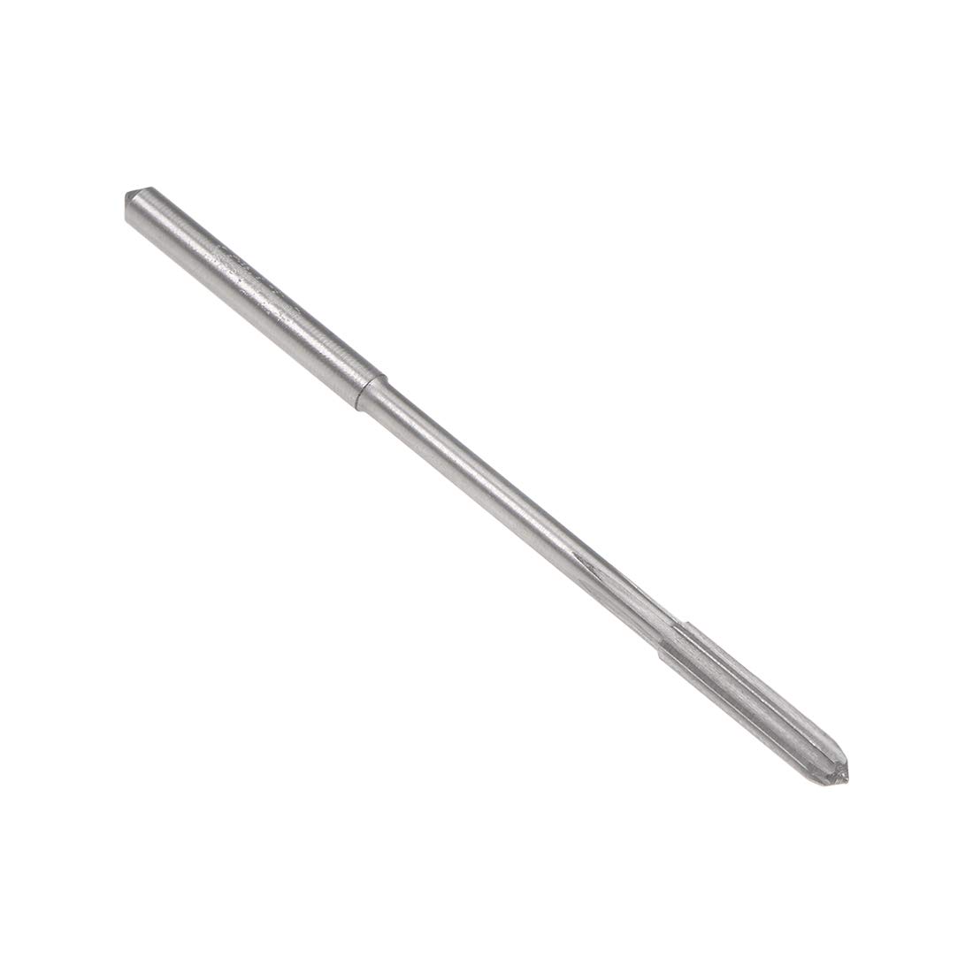 uxcell 3.5mm Chucking Reamer, HSS Cobalt M35 Lathe Machine Reamer D4 6 Straight Flutes, Round Shank Milling Cutting Tool, for Stainless Steel Alloy Copper Metal