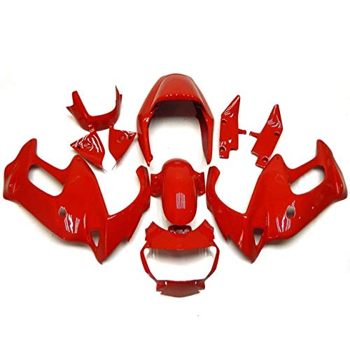 Carénages Honda VTR1000F rouge plastique ABS pré-percé pour moto 1997-2005