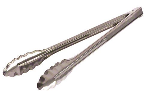 16-Inch Stainless Steel Coiled Spring Tong #TOP2