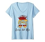 Lora del Río Girl bandera española ciudad diseño. Gran regalo de cumpleaños o Navidad para una chica española de Lora del Río o mujeres que aman viajar a Lora del Río y tomar un descanso en la ciudad de España, España.
