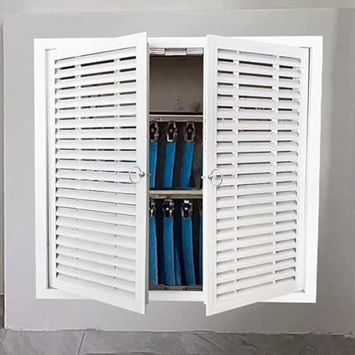 HDYZJQ Rejilla De Ventilación De Aluminio para Aire Acondicionado De Pared, Puerta De Acceso con Rejilla Cuadrada para Plomería Oculta, Tapa De Acceso A Espacio De Acceso(WxH 90x50 cm (35x20in))