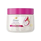 Dove pH Balanced Body Scrub, with Naturally-Derived and Sulfate-Free Cleansers, Dragon Fruit & Coconut, 425 g