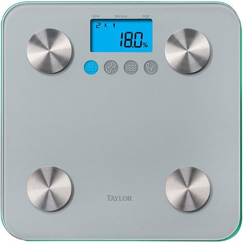 Taylor Digital Glass Body Fat Scale : Amazon.ca: Health & Personal Care