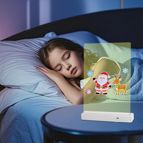 Tablero de dibujo luminoso infantil ideal para regalar a niños en preescolar 2