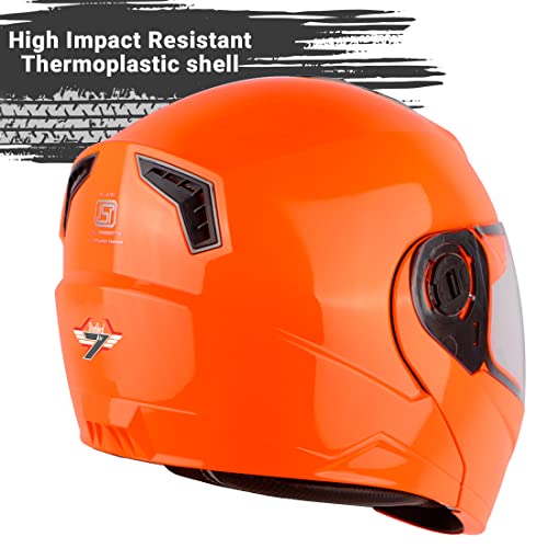 Image of Steelbird SBA-7 7Wings ISI Certified Flip-Up Helmet for Men and Women