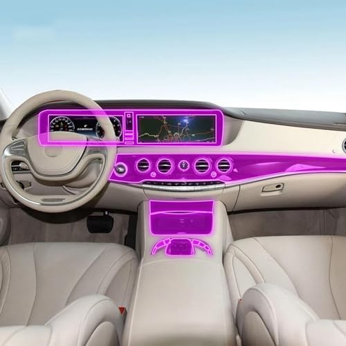 Écran LCD Mercedes Benz W222 protection luxe en TPU anti-rayures pour console de navigation