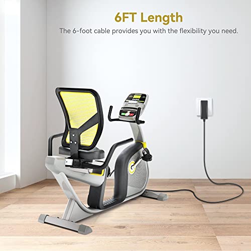 UL Listed AC Adapter for Livestrong LS5.0U LS5.0R LS6.0R Stationary Exercise Bike LS7.9E & LS8.0E Elliptical LS9.9E & LS12.9E Incline Elliptical Cross Trainer LS10.0E & LS13.0E Trainer Exercise - Image 6