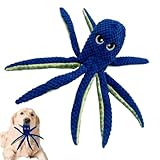 Chiens mâchant des chiens, jouets pour chiens indestructibles | Jouets pour chiens en peluche poulpe | Détecter une poupée de poulpe pour chiots doux pour petites races