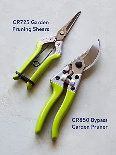 Burpee Cr850 Bypass Pruner Pruning Shears-Long-Lasting Garden Tools 8.5 Inches, Green #TOP6