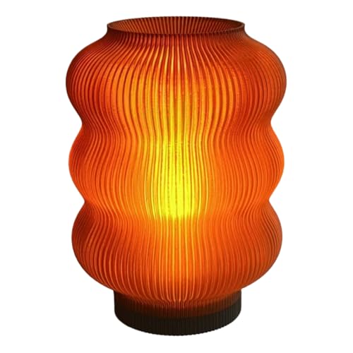 Cozy table lamp – Sustainable Mood Lighting – Soft Glow Bedside Light – Crafted from Recycled Plastic – Perfect Housewarming Gift