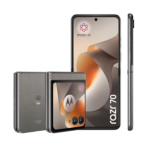 Motorola Razr 70 Smartphone 50-MP-Kamera 8-256 Hematite