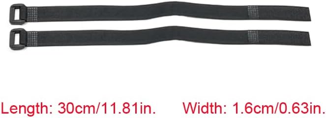 6 Pack Mirror Dash Cam Mounting Straps Replacement Hook and Loop Mount Strap Strips Stick On Ties for Rear View Mirror Cam Backup Camera Smart Rearview Mirrors Dash Camera