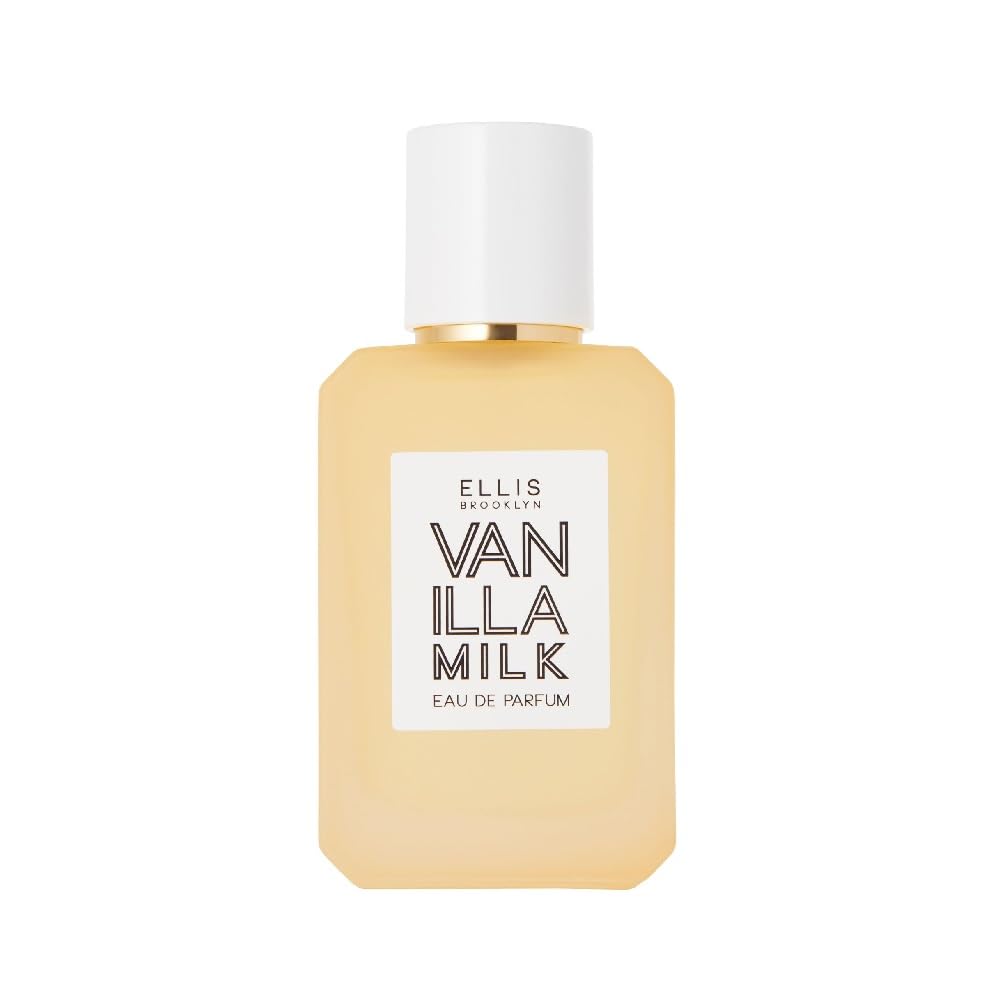 Ellis Brooklyn Vanilla Milk Eau de Parfum – Gourmand Creamy Milk, Bourbon Vanilla & Sandalwood, Perfume for Women – Vegan, Cruelty-Free Paraben-Free,