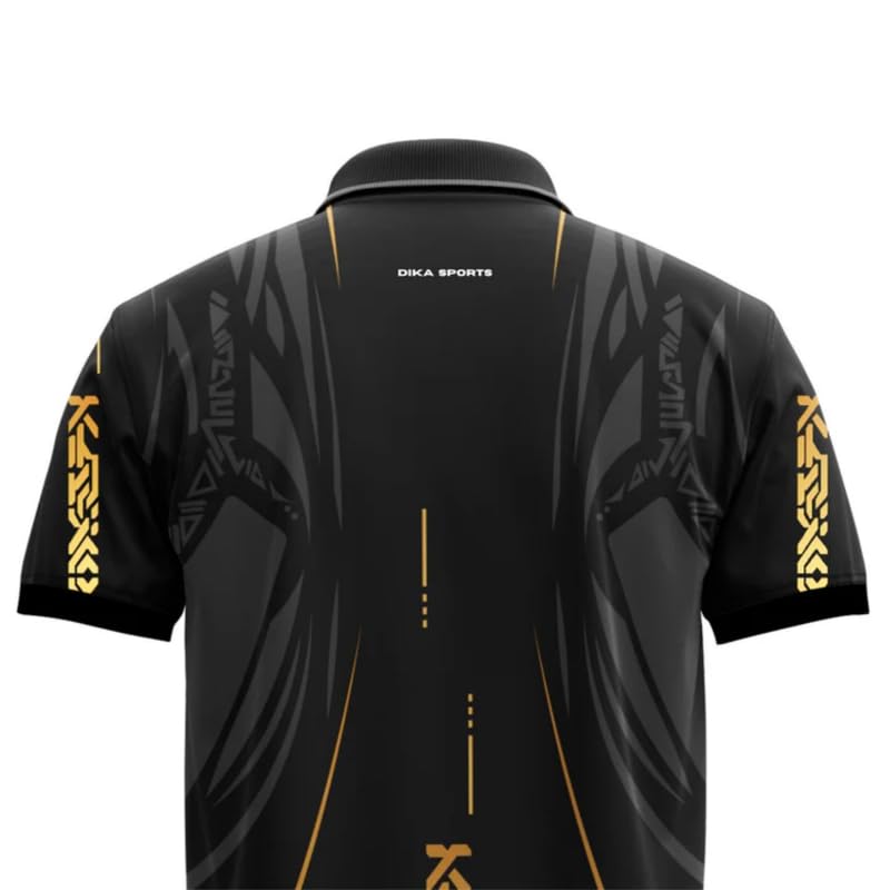 Dika Sports Cricket Jersey Gold - Image 5