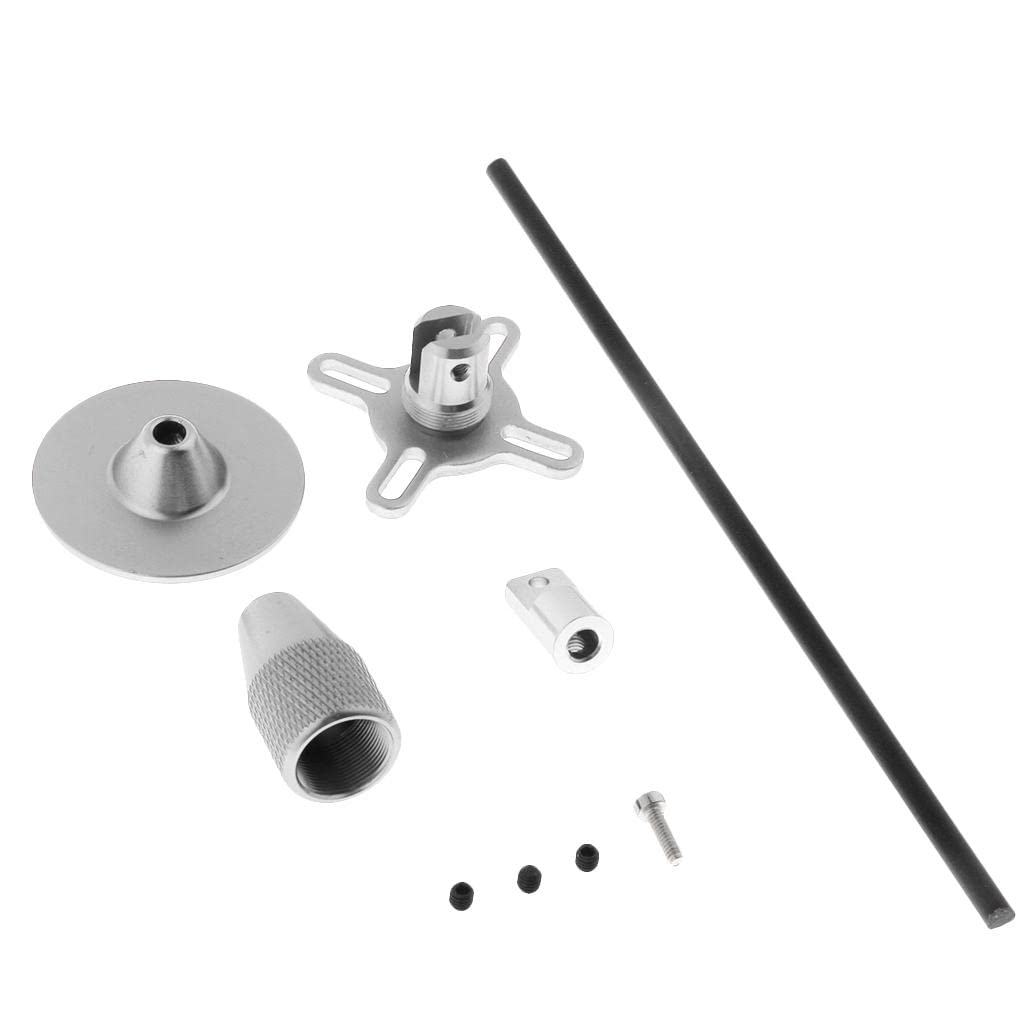 Compass Antenna Folding Fixed Mount Bracket Holder for Quadcopter, Silver