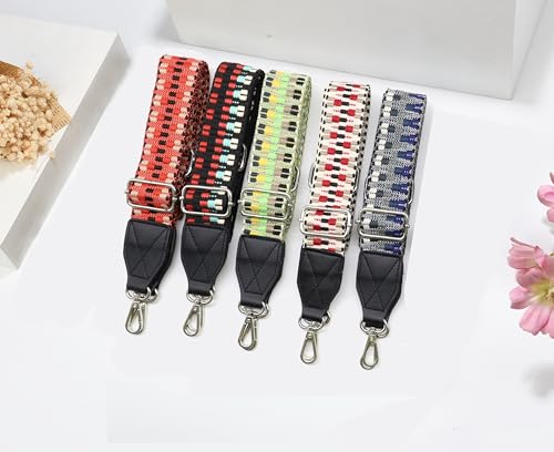 Image of Purse Strap Leather End Shoulder Strap Adjustable Replacement Crossbody Bag Straps for Handbag Crossbody Bags