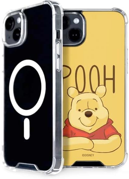 Skinit Phone Case Compatible with MagSafe iPhone 15 Plus - Officially Licensed Disney Winnie The Pooh Portrait Design