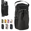 TitanMag Magnetic Gym Bag, Titan Mag Magnetic Water Bottle Gym Bag for Man/Woman, Securely Attaches to Gyms Equipment (Black)