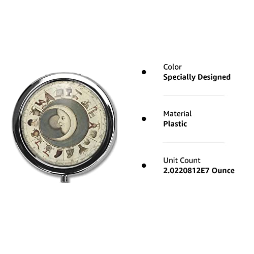 Pill Box Case Pillbox Holder Trinket Stash Box Arsenic Vintage Style Medicine Vitamin Pill Organizer Case (Specially Designed) #TOP4