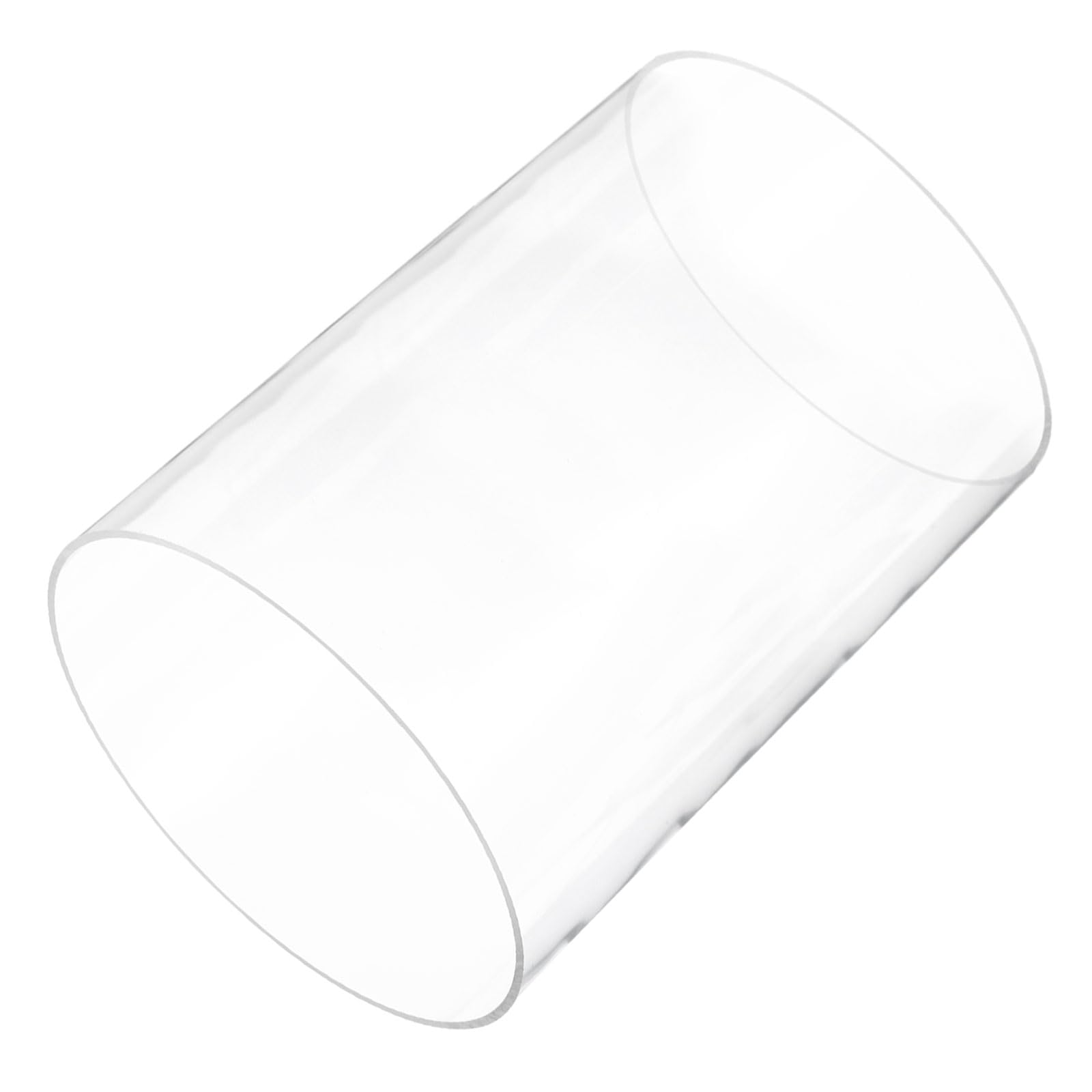 14" Clear Plastic Rigid Pipe 195mm ID x 200mm OD (7.7" ID x 7 7/8" OD) Acrylic Round Polycarbonate Tubing, [for Plumbing, Hydraulics, Aquarium]