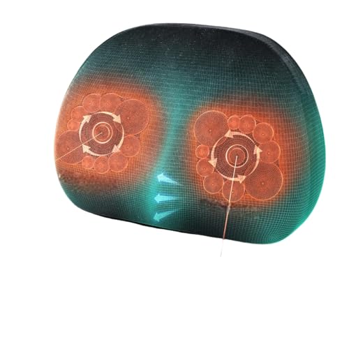 Sedia da gioco in tessuto con massaggio riscaldato, supporto lombare, sedia da gamer con borsa, cuscino e poggiapiedi, grande e alto, portata 150 kg (nero) - Sedia gaming - Immagine 2