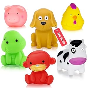 Bathtub Toys for Toddlers 1-3 – Mold Free No Hole Baby Kids Infant Bath Toys 6-12-18-24 Months Water Pool Toys Age 1 2 3 4 5 6 Shower Gifts for Boys Girls 1-6 Year Old Newborn Bathtime Essentials