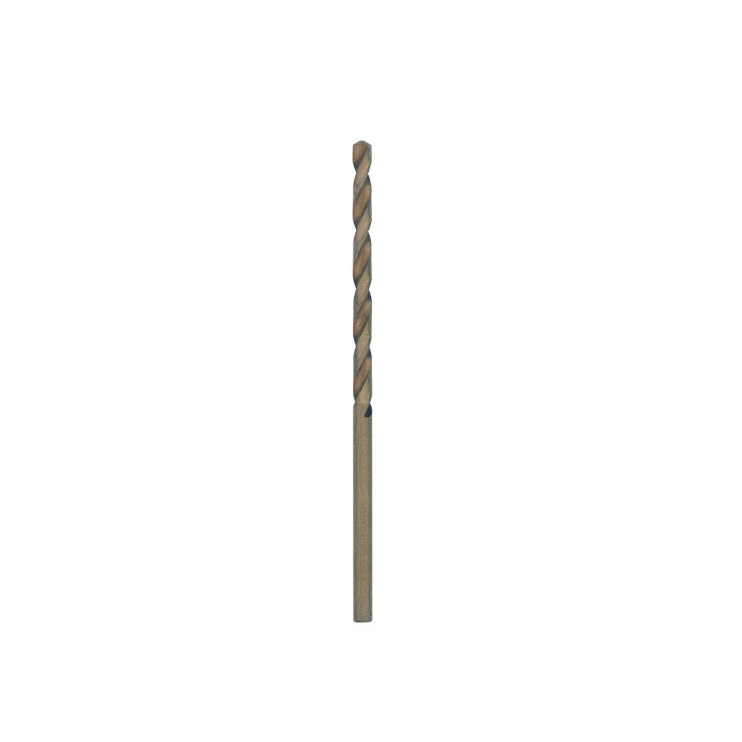 BOSCH CO2133 1-Piece 3/32 In. x 2-1/4 In. Cobalt Metal Drill Bit for Drilling Applications in Light-Gauge Metal, High-Carbon Steel, Aluminum and Ally