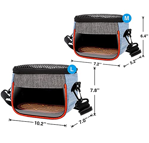 image for Yisunn Guinea Pig Carrier Bag - Cute Travel Sling for Small Animals, G