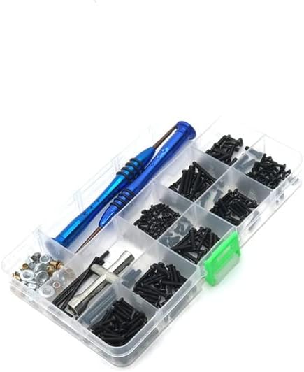 WTY12423 12427 12428 12429 FY 1/12 Full Range of Remote Control car Screw Toolbox - (Color: Black)