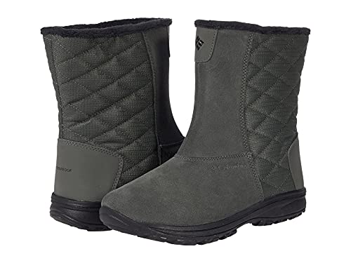 Columbia Womens Ice Maiden Slip Iii Snow Shoe, Gravel/Black, 8.5 US