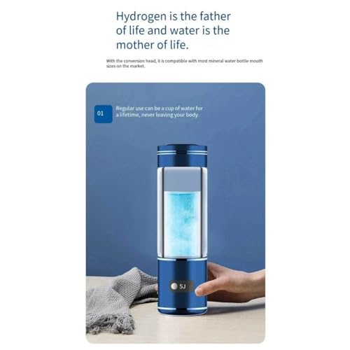 Chauffe-eau à hydrogène Cosmin bouteille ioniseur d'eau USB - 5