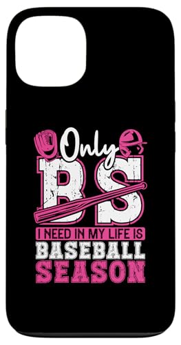Carcasa para iPhone 13 Funny Baseball Gift Mom - Only BS I Need Is Baseball Season