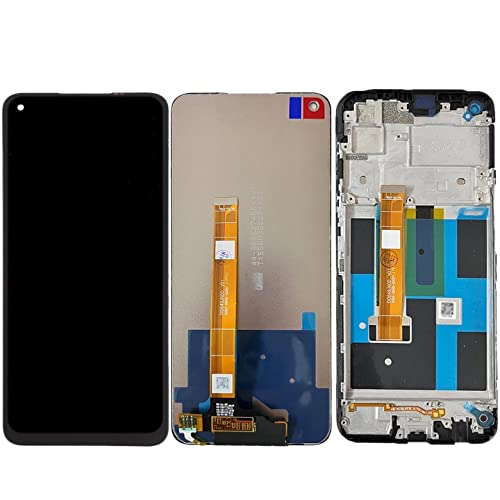 SHOWGOOD Realme 7 4G 5G RMX2155 RMX2111 LCD�f�B�b�v�X���C �^�b�`�X�N���[�������p�f�W�^�C�U�[ Realme7 LCD�p �t���[���t��(7 5G �t���[���t��)