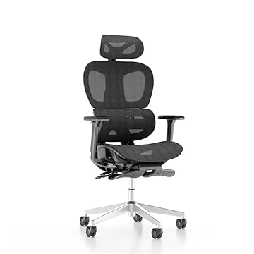 Cadeira De Escritório Ergonômica Sensetup Cosy T03 Mesh (Preto)