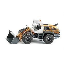 Cargador Frontal Liebherr siku 3561, Liebherr L 556 Tractor, 1:50, Metal/plástico, Naranja, Cargador frontal móvil, Capota de motor desmontable