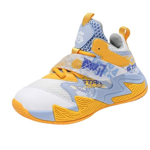 Generisch Zapatos 10282 Running Lightweight Transpirable Sport Sneakers(Toddle & Little Kid & Big Kids) Zapatillas deportivas niño 29, amarillo, 30.5 EU