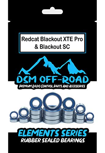 Redcat Blackout XTE Pro & Blackout SC Bearing Kit Set (21 Bearings) - by DSM Off-Road