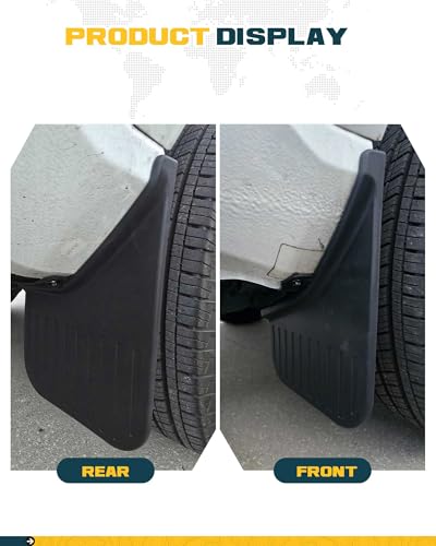 Image of Trumgeta 4PCS Truck Mud Flaps Fit for Toyota Tacoma 2024 2025 2026 SR SR5 TRD Sport Limited Splash Guards Mudflaps for Pickup Trucks