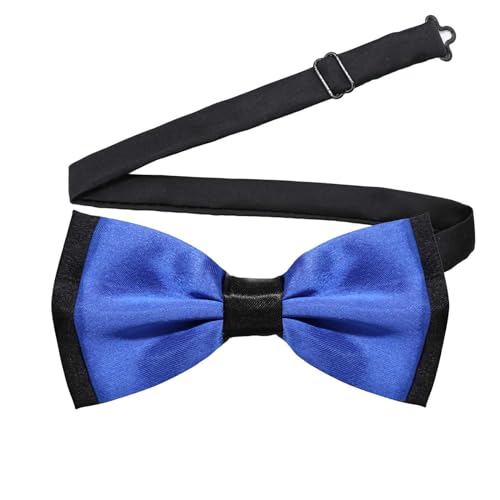 Image of LJBFNN Bow Ties for Men Pre Tied Mens Bow Tie, Adjustable Bowties Men Black and White Bow Tie for Wedding /Party /Casual