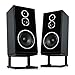 KLH Model Five 3-Way 10-inch Acoustic Suspension Floorstanding Speaker - Pair (Nordic Noir)