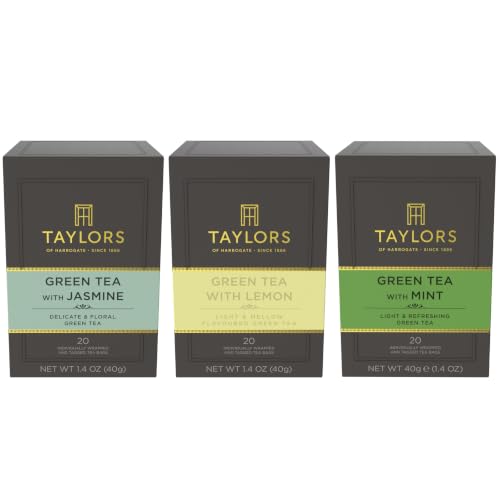 Image of Taylors of Harrogate Green Tea Variety Pack, 20ct x 3
