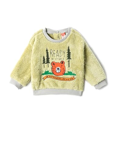 Maillot de survêtement bébé garçon en shearling avec manches longues Koton