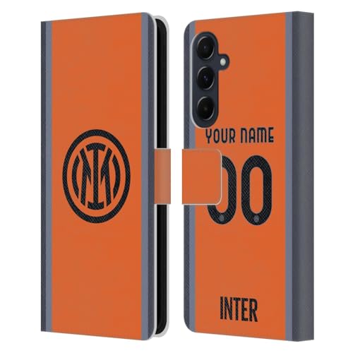 Coque Inter Milan Samsung A55 en cuir avec porte-cartes pour protéger votre smartphone