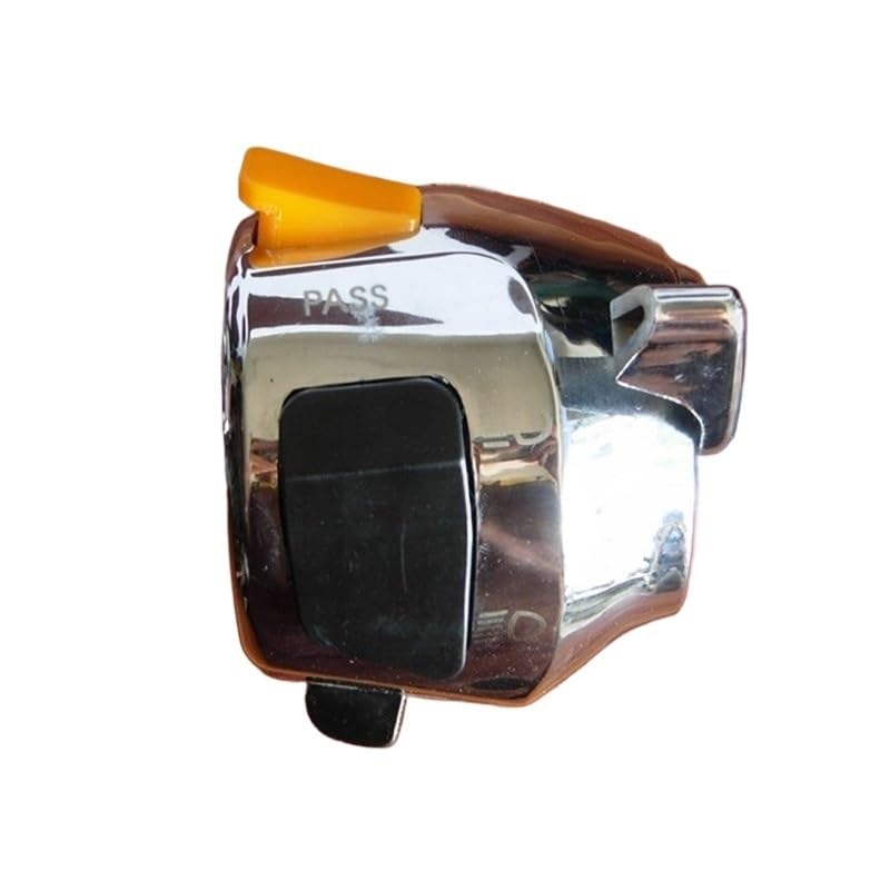 Interrupteur métallique robuste Yamaha pour commande de feux et clignotants - 3