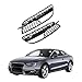 Car Front Grille Honeycomb Grille Cover Mesh Grill Compatible With Audi A5 2012 2013 2014 2015 2016 Fog Light Grille Cover