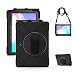 Produktbild TH000 Rugged SM-T540 T545 T547 Cover for Samsung Galaxy Tab Active Pro Case - 10.1 inch Shockproof Heavy Duty Protective Tough Bumper Shell with Pen Holder/Stand/Shoulder Strap